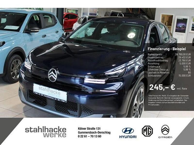 Blau Neu 2025 Citroën C4 Limousine | 28.790 € (Teuer) - Bild 1/4
