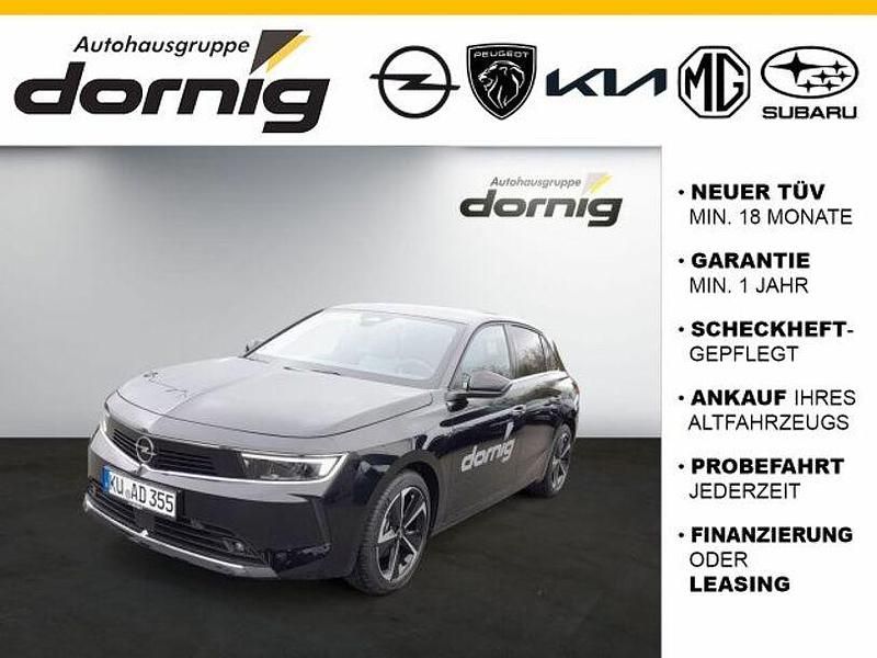 Karbon schwarz (meta Gebraucht 2023 Opel Astra Elegance Limousine | 25.990 € - Bild 1/3