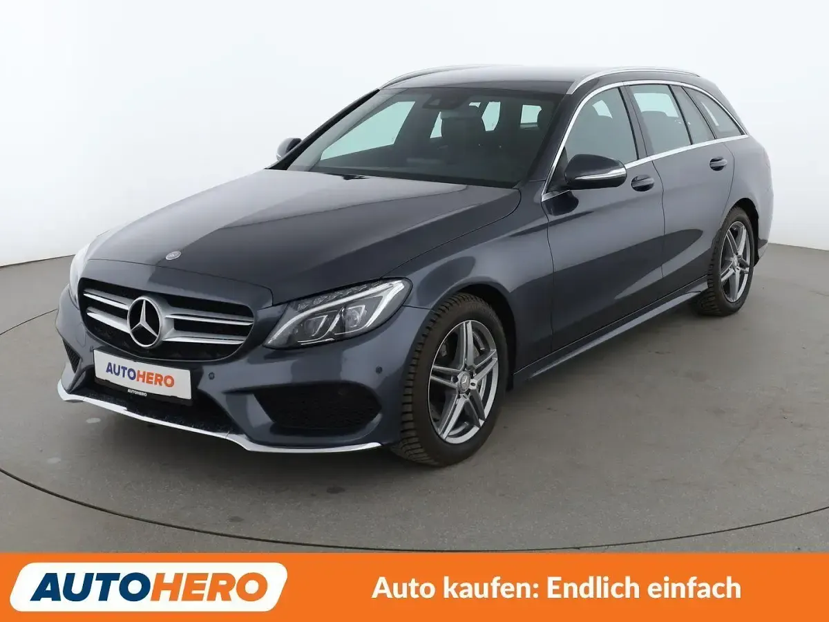 Gebraucht Mercedes C220 AMG line 170 PS (125 kW) 2015 Kombi