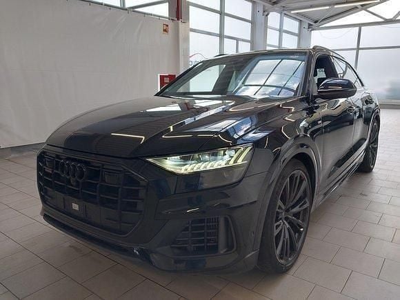 Mythosschwarz metallic Gebraucht 2021 Audi Q8 S-Line SUV | 58.777 € (Guter Preis) - Bild 1/4