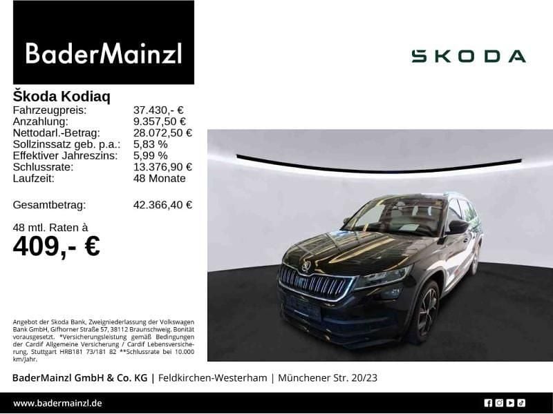 Braun Gebraucht 2021 Skoda Kodiaq LAURIN & KLEMENT SUV | 37.430 € (Fairer Preis) - Bild 1/3