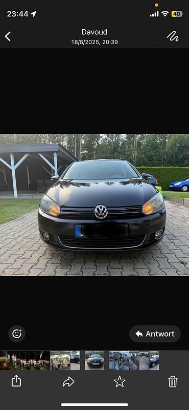 Usata VW Golf 86 CV (63 kW) 2012 Nero Coupé