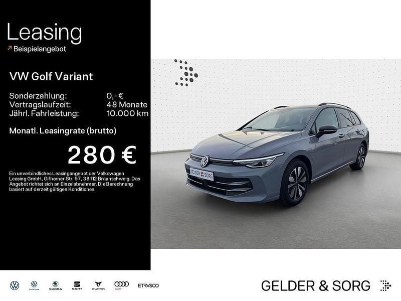Mondsteingrau Gebraucht 2025 VW Golf VIII Goal Kombi | 27.490 € (Superpreis) - Bild 1/4