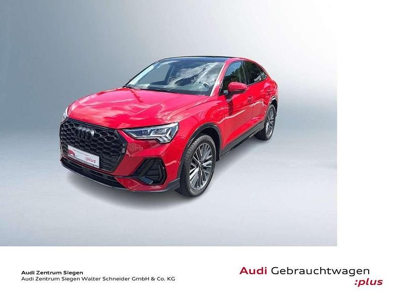 Tangorot metallic Gebraucht 2021 Audi Q3 S-Line SUV | 35.410 € (Teuer) - Bild 1/4