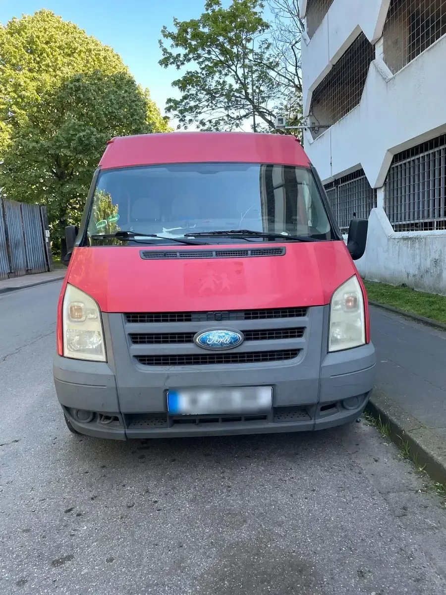 Usata Ford Transit 2010 Rosso Monovolume