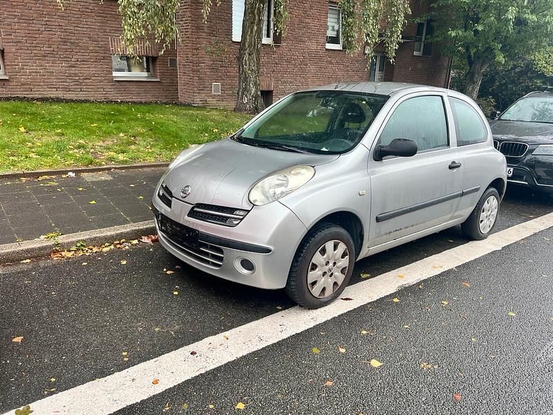 Grau Gebraucht 2007 Nissan Micra Kleinwagen | 300 € (Superpreis) - Bild 1/4