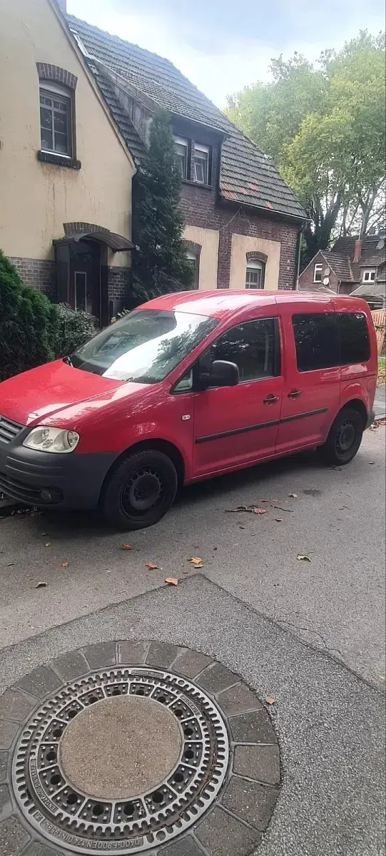 Gebraucht VW Caddy Life 102 PS (75 kW) 2006 Rot Van / Kleinbus