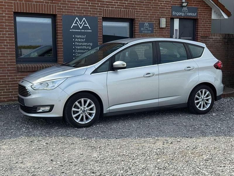 Gebraucht Ford C-MAX Titanium 101 PS (74 kW) 2019 Silber Van / Kleinbus