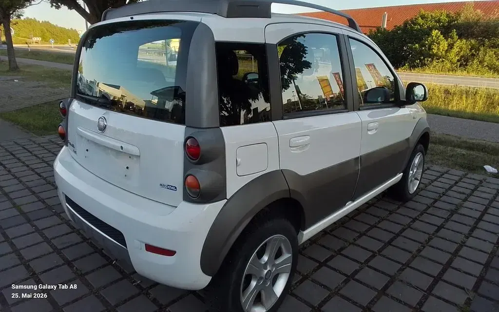 Gebraucht Fiat Panda 4x4 Cross 69 PS (50 kW) 2010 Weiß Kleinwagen