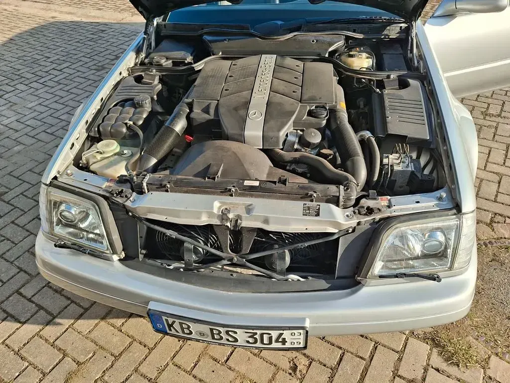 Second-hand Mercedes SL320 224 CP (164 kW) 2000 Argintiu Cabrio