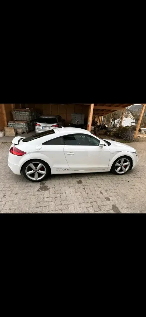 Gebraucht Audi TT S-Line 200 PS (147 kW) 2008 Weiß Coupé
