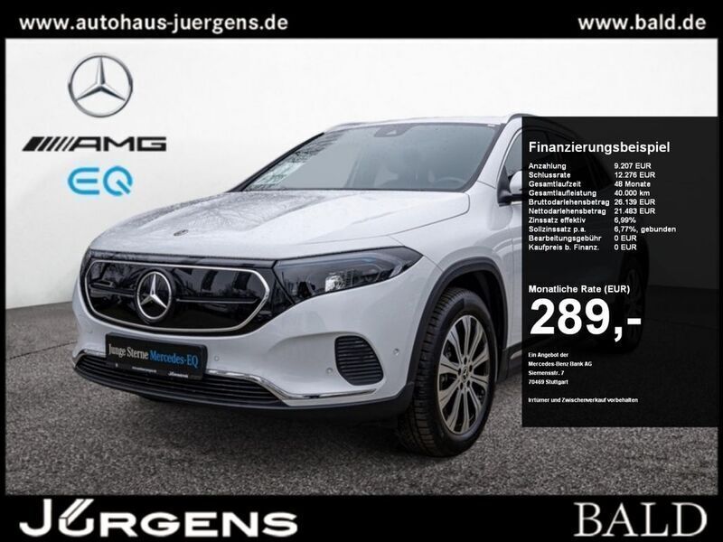 Digitalweiss Gebraucht 2023 Mercedes EQA250 Progressive SUV | 31.490 € (Guter Preis) - Bild 1/4