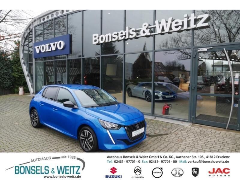 Blau/typ aussenverkleidung drei schichte (metallic) Gebraucht 2023 Peugeot 208 Allure Kleinwagen | 19.990 € (Fairer Preis) - Bild 1/3