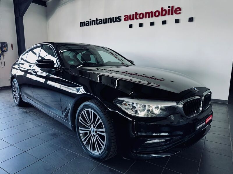 Schwarz Gebraucht 2018 BMW 530e Sport Line Limousine | 24.900 € (Guter Preis) - Bild 1/4