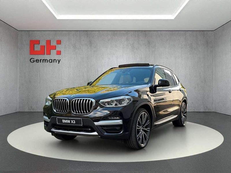 Schwarz ii/bonnet fluid black Gebraucht 2021 BMW X3 Sport Line SUV | 33.999 € (Fairer Preis) - Bild 1/4