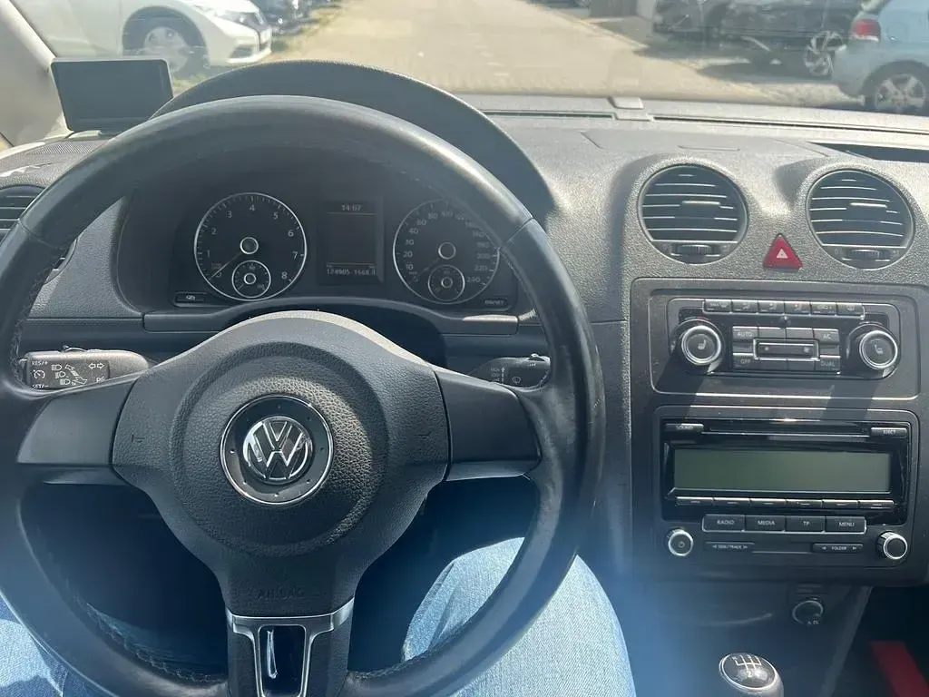 Gebraucht VW Caddy Comfortline 105 PS (77 kW) 2012 Grau Van / Kleinbus