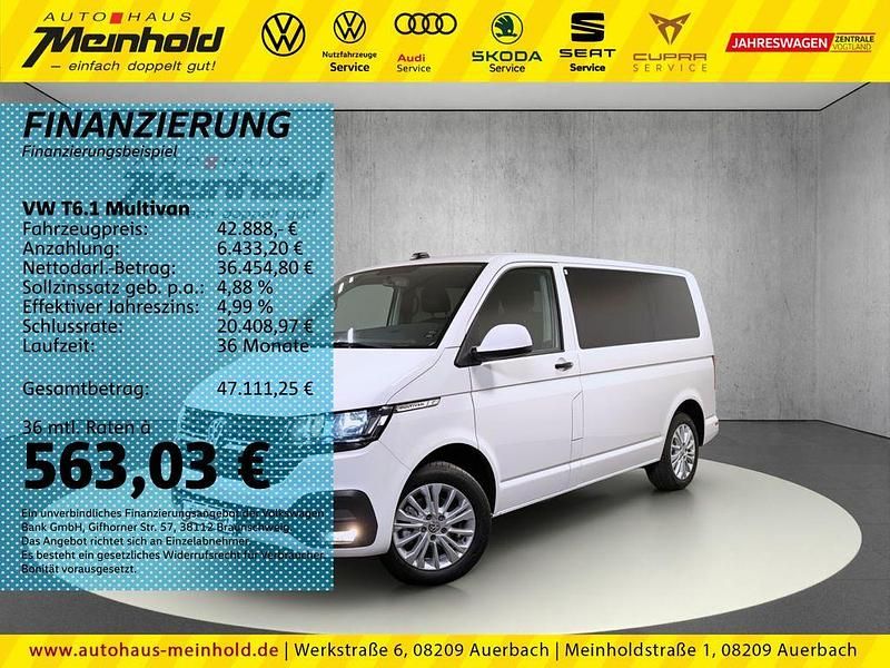Weiß Gebraucht 2021 VW T6.1 Trendline Van | 42.888 € (Fairer Preis) - Bild 1/4