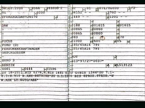 Gebraucht Ford Focus 2000 Rot Kleinwagen