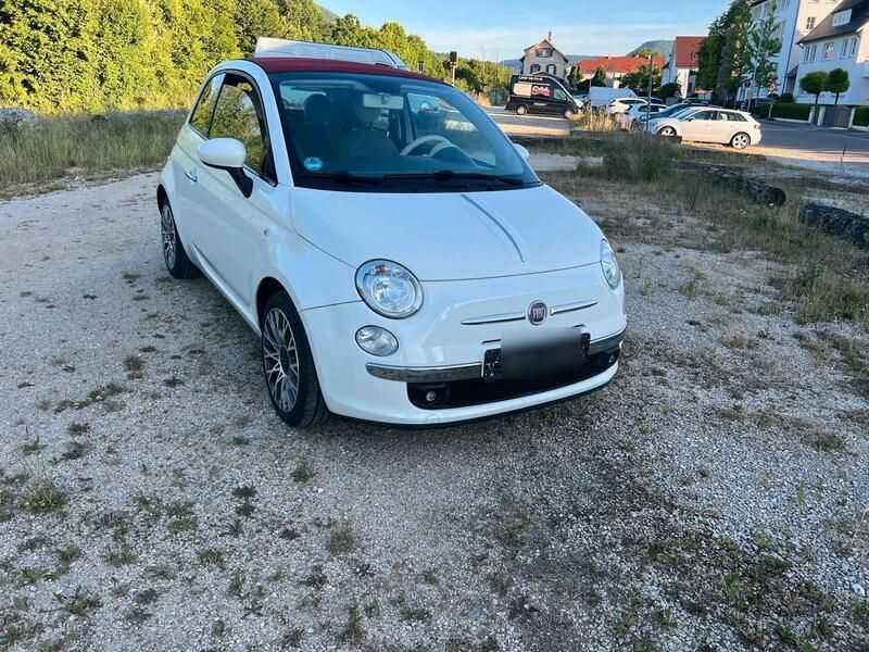 Weiß Gebraucht 2010 Fiat 500C Cabrio | 5.658 € (Etwas zu teuer) - Bild 1/4