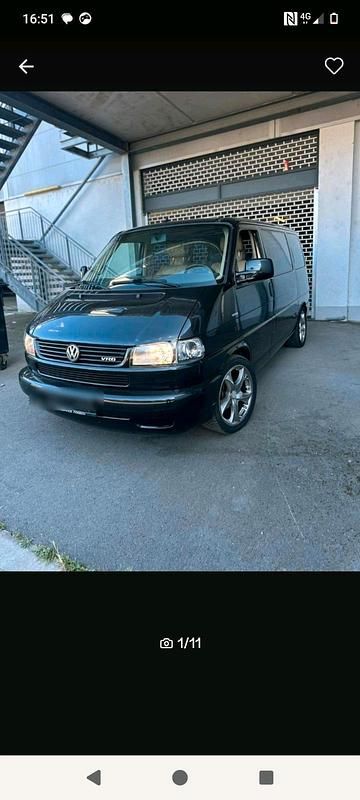 Schwarz Gebraucht 1999 VW T4 Van | 8.950 € (Superpreis) - Bild 1/4