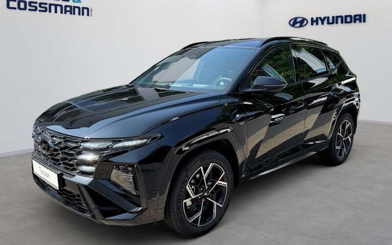 Schwarz Neu 2025 Hyundai Tucson N Line SUV | 35.490 € (Fairer Preis) - Bild 1/4