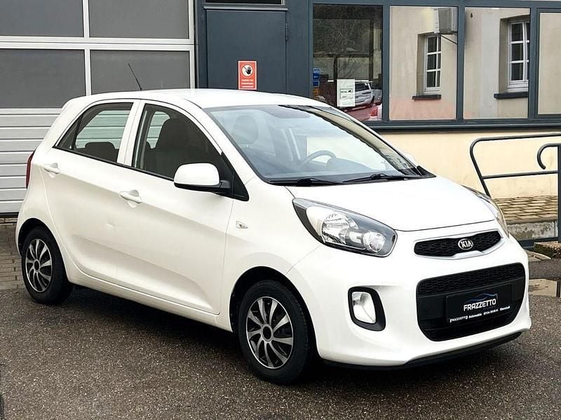 Gebraucht Kia Picanto Edition 7 67 PS (49 kW) 2015 Schneeweiss Kleinwagen
