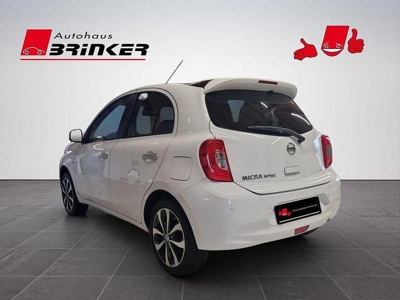 Gebraucht Nissan Micra N-TEC 2015 Weiß Kleinwagen