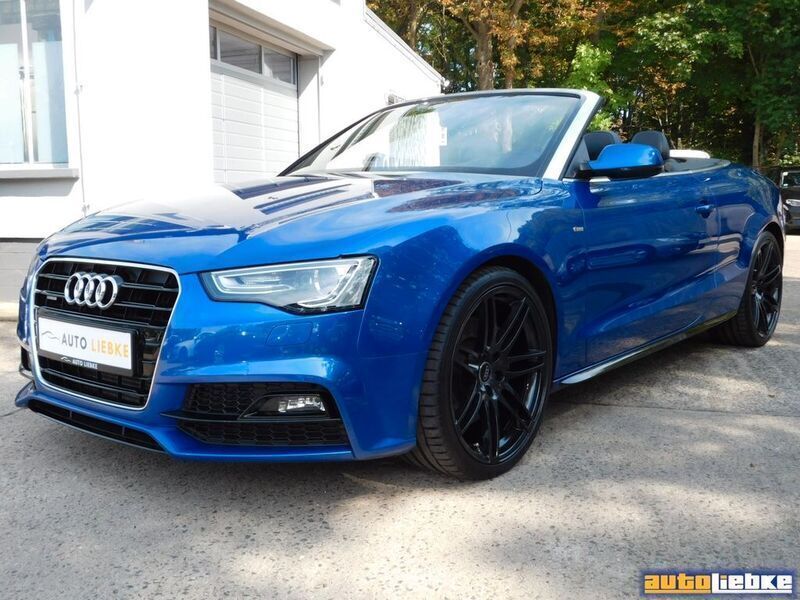 Sepang blue pearlescent Gebraucht 2016 Audi A5 Cabriolet S-Line Cabrio | 23.990 € (Etwas zu teuer) - Bild 1/4