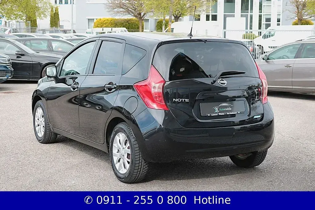Gebraucht Nissan Note 360º 80 PS (58 kW) 2014 Schwarz Kleinwagen