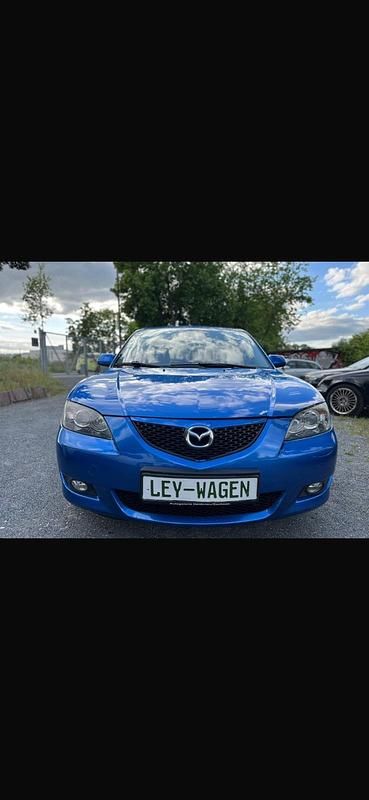 Blau Gebraucht 2005 Mazda 3 Limousine | 1.300 € (Guter Preis) - Bild 1/4