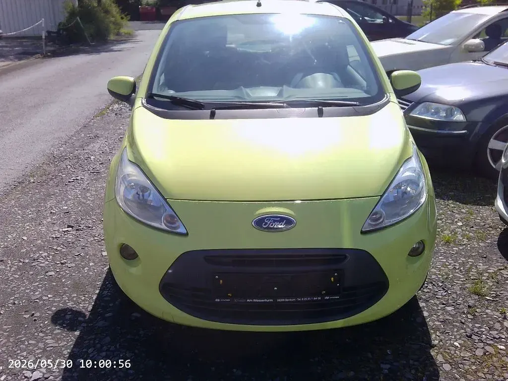 Gebraucht Ford Ka Titanium 69 PS (50 kW) 2010 Gelb Kleinwagen