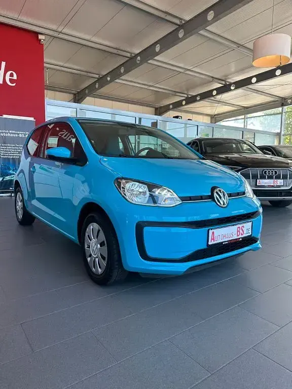 Gebraucht VW up! move up! 60 PS (44 kW) 2018 Blau Kleinwagen