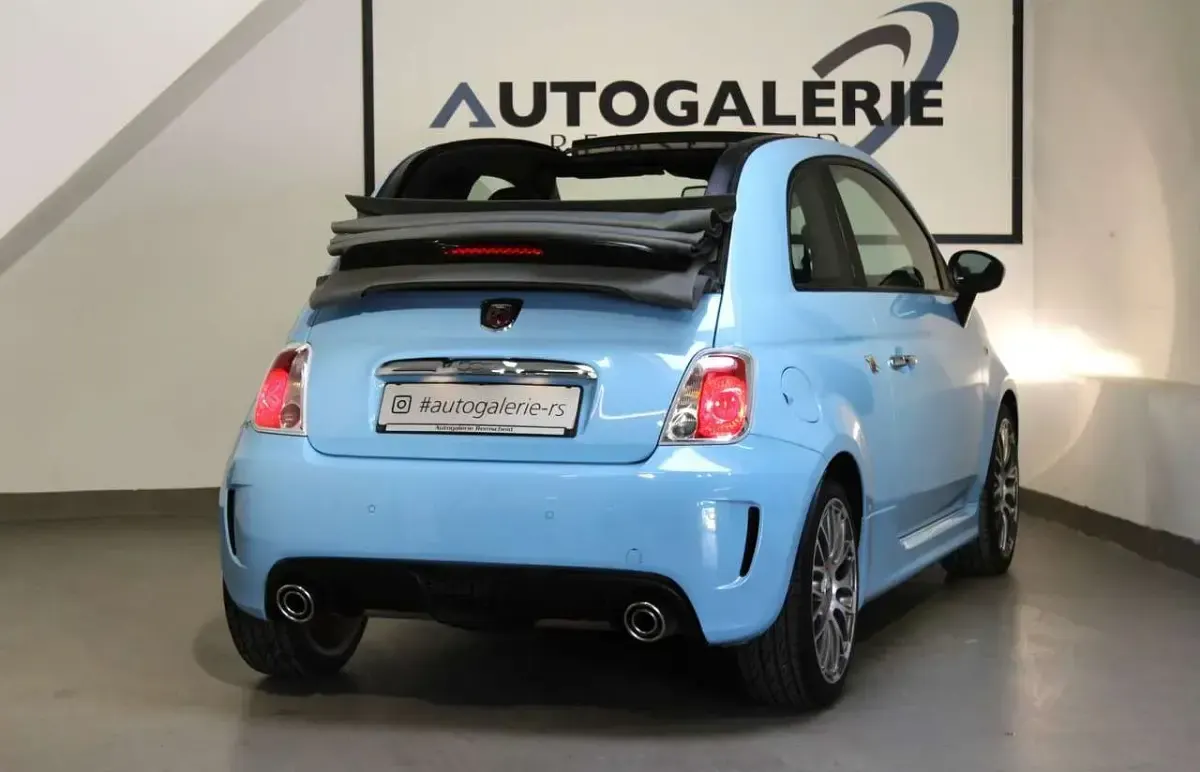 Second-hand Abarth 500C Custom 140 CP (102 kW) 2014 Albastru Cabrio