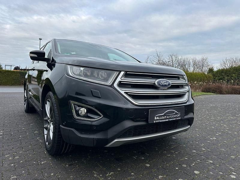 Schwarz Gebraucht 2016 Ford Edge SUV | 9.950 € (Fairer Preis) - Bild 1/4
