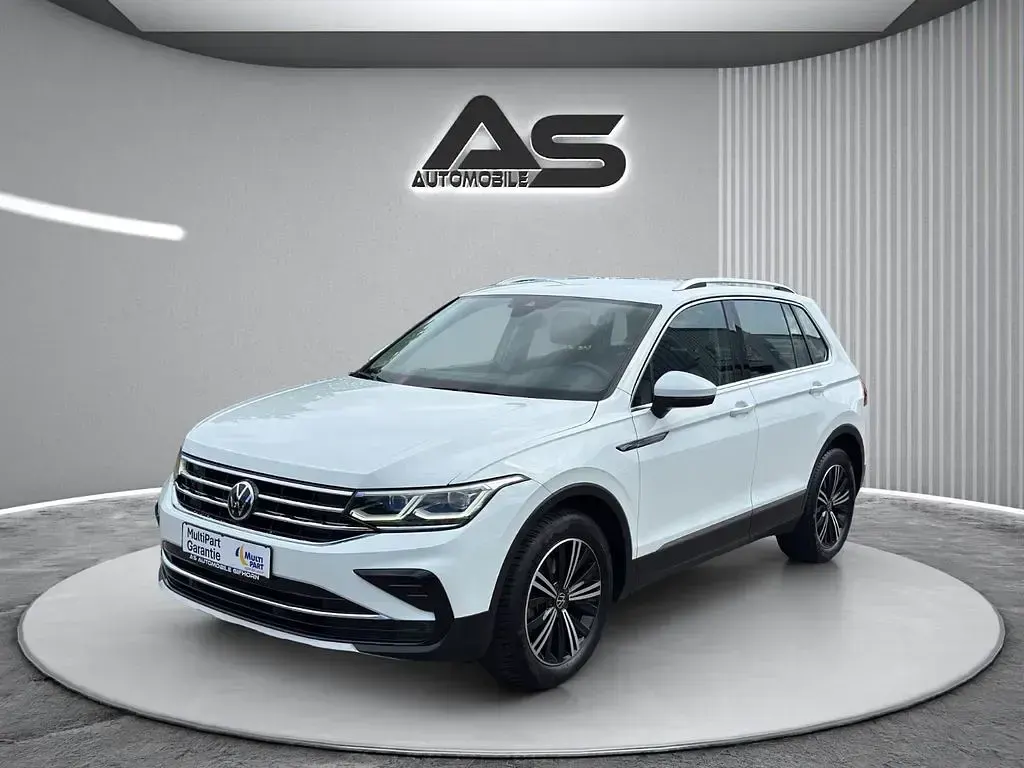Używany VW Tiguan Elegance 150 KM (110 kW) 2021 Biały SUV