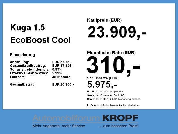 Schwarz Gebraucht 2024 Ford Kuga Cool & Connect SUV | 23.909 € (Guter Preis) - Bild 1/1