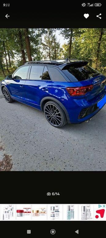 Blau Gebraucht 2023 VW T-Roc R SUV | 35.690 € (Fairer Preis) - Bild 1/4