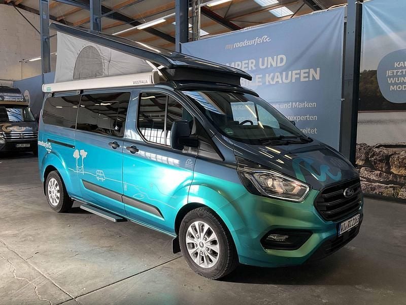 Gebraucht Ford Transit Custom Nugget 150 PS (110 kW) 2023 Blau Van / Kleinbus