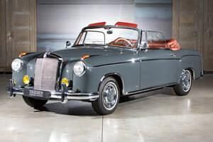 Grau Gebraucht 1960 Mercedes 220 SE Cabrio | 157.500 € - Bild 1/4