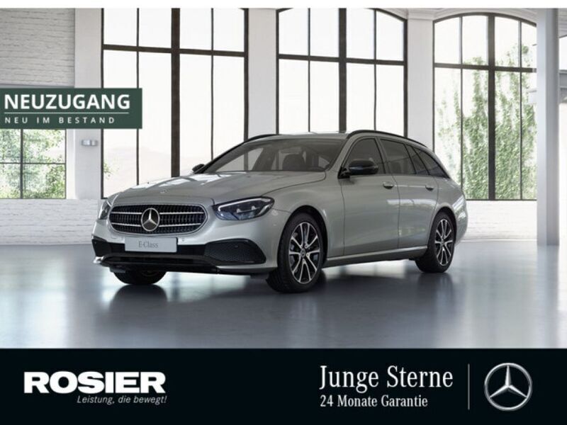 Silber / mojavesilber (metallic) Gebraucht 2021 Mercedes E200 Avantgarde Kombi | 37.845 € (Fairer Preis) - Bild 1/4