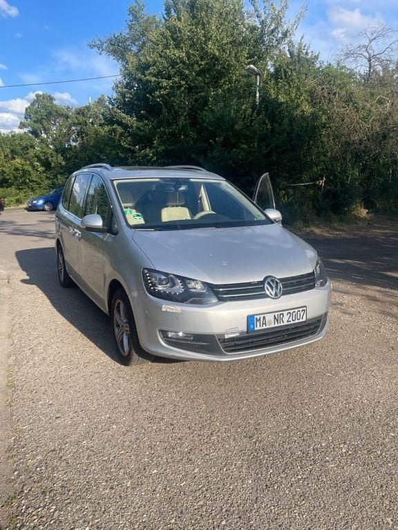 Silber Gebraucht 2012 VW Sharan Van / Kleinbus | 7.500 € (Guter Preis) - Bild 1/4