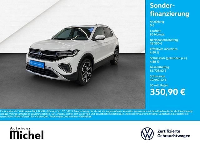 Gebraucht VW T-Cross Style 116 PS (85 kW) 2025 Weiß SUV