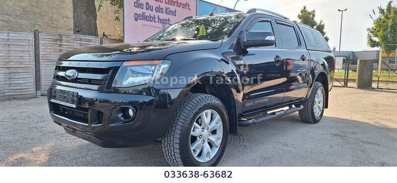 Schwarz Gebraucht 2014 Ford Ranger Wildtrack Abholung | 11.990 € (Superpreis) - Bild 1/4