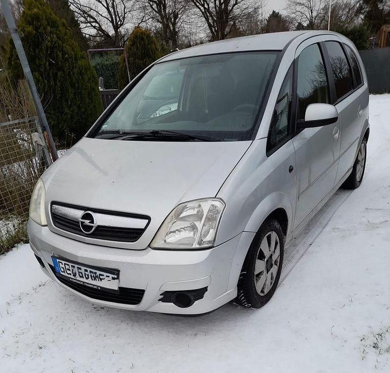 Silber Gebraucht 2010 Opel Meriva Van / Kleinbus | 1.300 € (Superpreis) - Bild 1/4