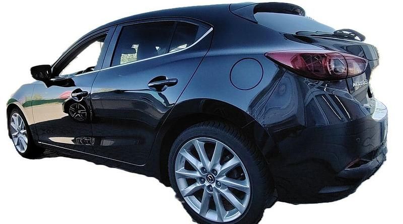 Gebraucht Mazda 3 Sports-Line 150 PS (110 kW) 2018 Schwarz Limousine