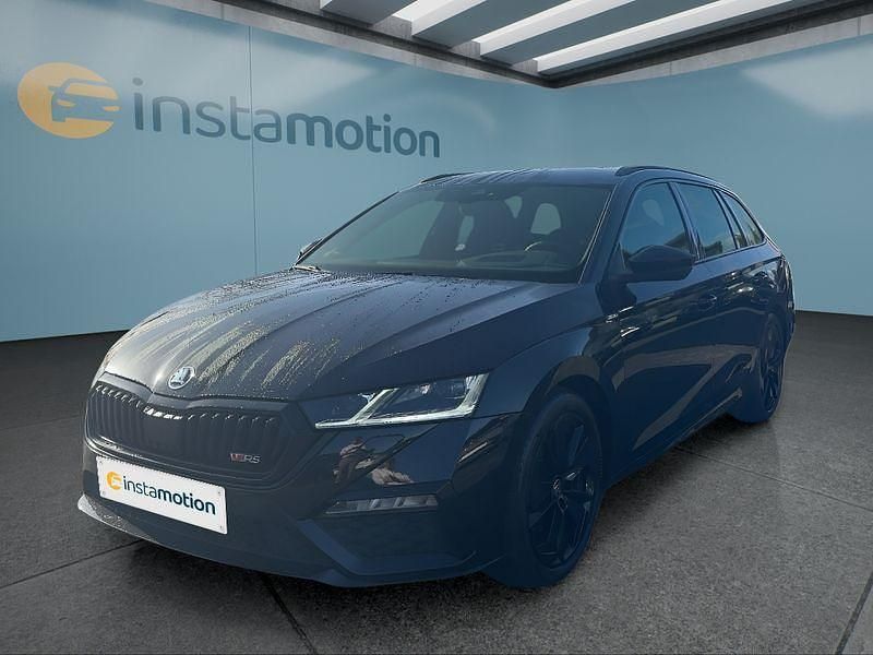 Schwarz Gebraucht 2022 Skoda Octavia RS Kombi | 29.549 € (Guter Preis) - Bild 1/4