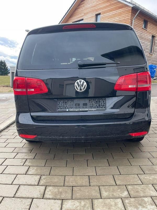 Gebraucht VW Touran Highline 140 PS (102 kW) 2010 Schwarz Van / Kleinbus