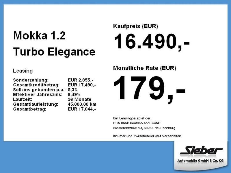 Gebraucht Opel Mokka Elegance 101 PS (74 kW) 2023 Power rot/kosmos rot SUV