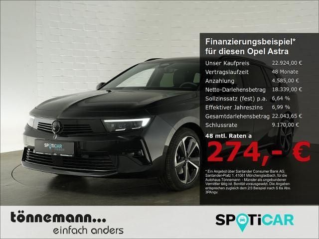 Schwarz Gebraucht 2024 Opel Astra Kombi | 22.924 € (Guter Preis) - Bild 1/3