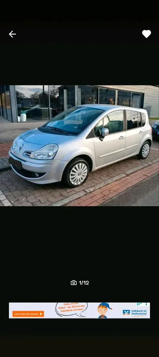 Occasion Renault Grand Modus 110 ch (80 kW) 2008 Gris Monospace